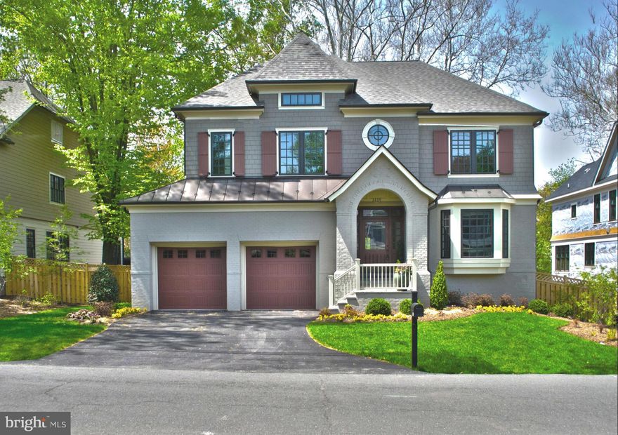 OPEN SAT 5/17 12-4 and SUN. 5/18 12-4!! AMAZING NEW PRICE! BEST VALUE IN WEST McLEAN. New Custom Home by Madison Homes.  In Town Living.  Innovative new design with over 6,000 sq ft on 3 levels. Custom, upgraded finishes, gourmet kitchen. Secluded Dramatic Library with 12 ft. ceilings & Media Room on their own levels. 5 BR each with an en suite bath.Top quality finishes. Builder warranty included.