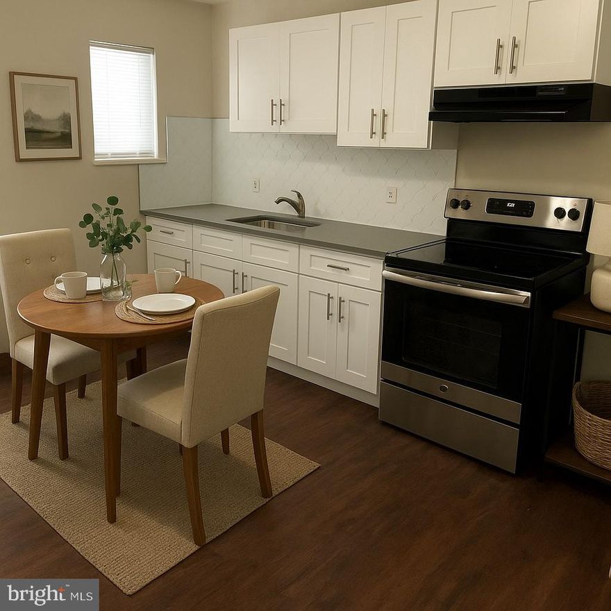 This house is to be SOLD TOGETHER with 6041 Vine St. Each house was fully renovated with permit in 2018. Each house is set up as a duplex (2 units for each building). Between the 2 houses, the units are mirrored. Both houses' first floor - living, dining and kitchen has 1 room, 1 bathroom, a separate bedroom and very large storage space. 2nd floor - each unit has kitchen with dining/living area, bathroom, 2 bedrooms and storage space. This house has a car garage attached in the back. Its brand new windows, utilities and kitchens are all done in 2018.