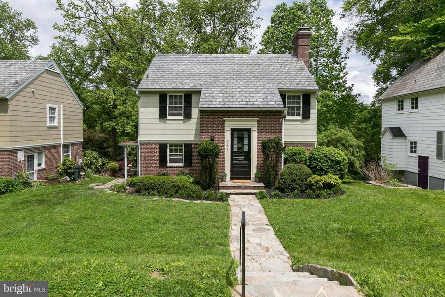 New Price!CHARMING & UPDATED HOME IN HISTORIC HUNTING RIDGE! ORIGINAL WOOD FLOORS THRU OUT, WORKING WOOD FIREPLACE, SEPARATE DINING ROOM, FRENCH DOORS TO BALCONY OVERLOOKING LARGE BACKYARD,  UPDATED LIGHT FILLED GALLEY KITCHEN W/SS APPLIANCES, FRESHLY PAINTED, LANDSCAPED AND READY FOR A NEW OWNER. LOTS OF UPDATES: TANKLESS H2O HEATER, 2 ZONE AC, STONE PATIO, NEW BATH...TOO MANY TO LIST!  PRISTINE!