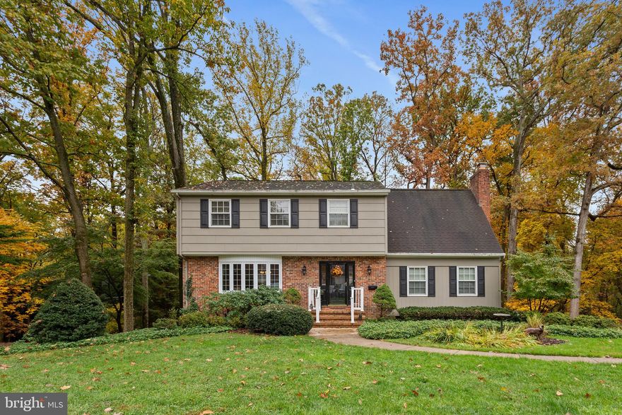 Incredible opportunity to own this large 5 bedroom 3.5 bath Valley Wood Colonial. The home features an amazing floor plan with over 4,100 finished sq. ft. of sun filled interior spaces.  The main level features living room, dining room, kitchen with table space, an expansive family room w/wood burning fireplace and  a 1st floor office space w/custom built in's. Upstairs the owners suite has a second wood burning fireplace, 2 additional bedrooms and a 4th upper bedroom that  is currently being used as an upstairs laundry and dressing room. The spacious lower level is a perfect in-law suite that includes bedroom, bath, kitchen and living space with its own laundry. There is also an additional recreation space in the lower level with finished storage space off of it. This exceptional home also has a brick patio overlooking a serene private park like setting. A must see!!