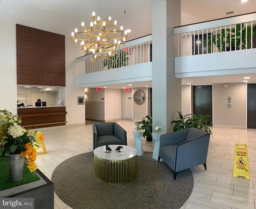 Rare furnished 1 br for  6 months rental w/option to renew. ALL utilities are included in rent. Plenty  of parking, washer/dryer in the unit, community swimming pool, gym, 24 hour front desk attendee