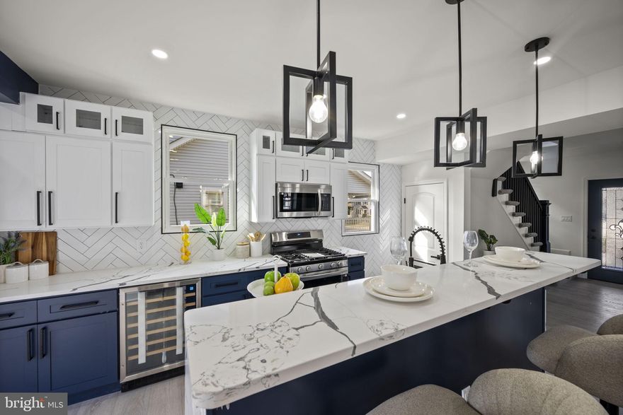 Welcome to 4307 Miami Pl, a beautifully renovated 4-bedroom, 3.5-bath home offering the perfect blend of style, space, and sophistication. Step inside this open-concept gem, where natural light pours through every room, highlighting the seamless flow and thoughtful design that make this home truly special. The spacious main level features a bright, airy open floor plan — perfect for entertaining or relaxing with family. The living area boasts sleek finishes, designer lighting, and large windows that fill the space with warmth and light. The gourmet kitchen is a showstopper with quartz countertops, custom two-tone cabinetry, modern tile backsplash, and high-end stainless steel appliances — a chef’s dream come true. Upstairs, the primary suite offers a private retreat complete with a luxurious en-suite bathroom and generous closet space. The additional bedrooms are equally inviting, providing comfort and versatility for family, guests, or a home office. The fully finished basement offers even more living space — including a bedroom and full bathroom, making it ideal for guests, in-laws, or an additional family suite. Enjoy the cozy electric fireplace feature wall that adds a modern touch and warmth to the lower level. Enjoy outdoor living on your deck overlooking a spacious fenced yard — ideal for summer barbecues or quiet evenings under the stars. A detached garage and private driveway add convenience and security. Located in a desirable neighborhood, this home offers easy access to shopping, dining, schools, and major highways, making it as practical as it is beautiful. Experience modern comfort, timeless design, and unbeatable value. 4307 Miami Pl is the home you’ve been waiting for!