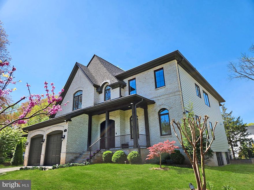 Welcome to 1604 Westmoreland Street! A high quality stunning and elegant home built in 2018 with an open modern floor plan, and lots of wow factor. High quality designer finishes throughout. Spectacular Chef's Kitchen includes Canadian custom cabinets, marble counters with an oversized island, a bright home with a beautiful eat in kitchen and open to a spacious and light filled great room. Top grade, high efficiency, noise reducing windows creating a quieter and cozier home. Opening to a screen porch, large deck, and a beautifully private backyard.  The staircase includes two rooms perfect for a music room, play room, or office. The Primary suite includes a wonder view of the beautifully lancaped private backyard.  3 additional bedrooms upstairs include one private suite and a shared private bath.  The basement includes a large rec room, bedroom suite, and plenty of storage. Easy commute to McLean, Arlington, Tysons, and Washington, DC! Less than 2 miles to the McLean Station of the Silverline Metro , 13 miles to Regan International Airport, and 16 miles to Dulles International Airport.