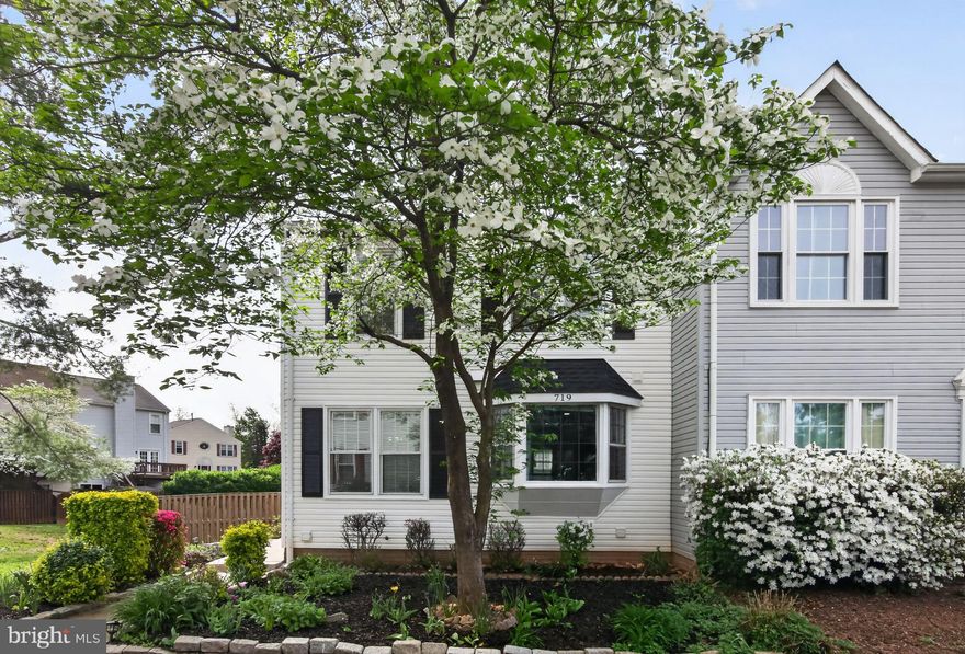 Welcome to 719 Acorn Court, an exceptional 4-bedroom end-unit townhome offering the perfect blend of comfort, style, and functionality. Filled with natural light, this home features a spacious, open-concept layout that flows effortlessly from room to room, creating an inviting atmosphere for both everyday living and entertaining.

The heart of the home is the beautifully updated kitchen, complete with crisp white cabinetry, sleek countertops, stainless steel appliances, a classic tile backsplash, and a large center island. Whether you're preparing meals or hosting guests, this space is designed to impress while remaining highly functional.

Just off the main living area, step out onto the brand new private rear deck, an ideal spot to enjoy your tranquil mornings or unwind in the evening. The end-unit positioning provides added privacy and a peaceful setting.

Upstairs, you'll find generously sized bedrooms, including a comfortable primary suite designed for relaxation. With four total bedrooms, there’s flexibility for guests, a home office, or additional living space to suit your needs.

Additional highlights include hardwood flooring, recessed lighting, tasteful finishes throughout, and a immaculately remodeled interior that reflects pride of ownership.
Don't miss out on this  move-in ready opportunity with thoughtful updates and a layout that truly feels like home.