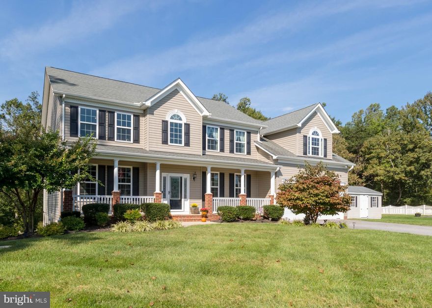 Impressive 6,100+ sq ft w/ all the upgrades. 2' extensions side & rear, sunroom at rear, chefs gourmet kitchen, gas FP, master suite w 7 head spa shower & XL WIC, huge walkout basement w/ theater rm, game rm, rec rm, 5th BR & full bath. Deck, paver patio, fenced yard, irrigation system. House generator, gas heat, tankless water heater, central vac, H2O softener. Exceptional community & schools.