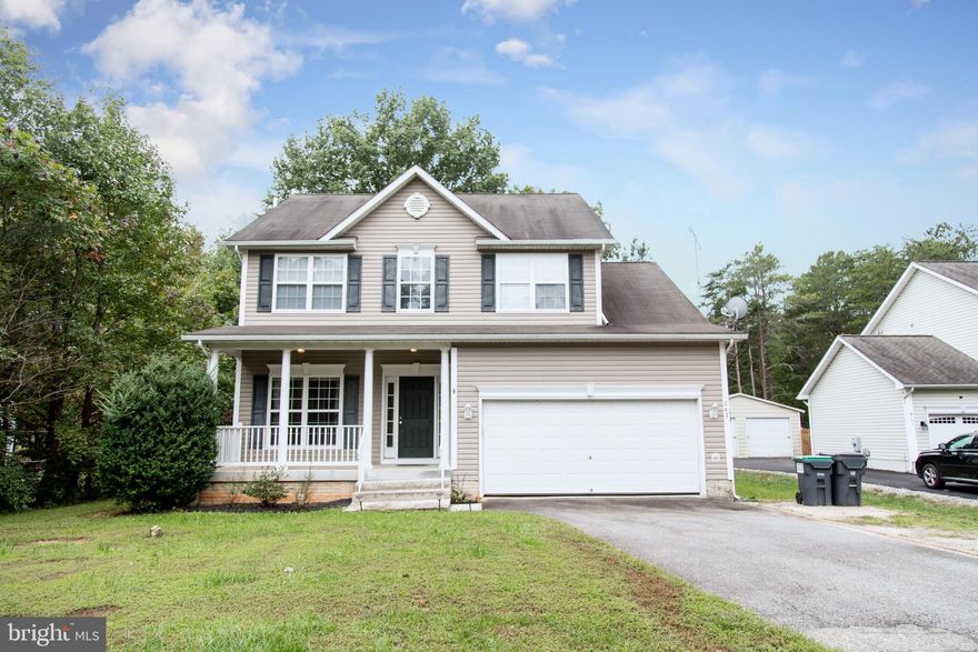 Spacious 4 Bedroom 3.5 Bathroom Colonial with high ceilings. Vaulted ceilings in Master Bedroom. Luxurious Master Bathroom recently remodeled and still under warranty. The matching grey cabinet in the Master Bathroom conveys. Open floor plan Kitchen has tall cabinets great for storage. Gas log fireplace in the Living Room is ready to enjoy for the winter months. Finished Basement with full bathroom and walk out stairs. Additional room with a closet, in the Basement, has great potential. Basement sump pump replaced 2015. HVAC replaced in 2020. Home is close to the back entrance. Come make your home in Lake Land Or and enjoy the multiple amenities of the community.
