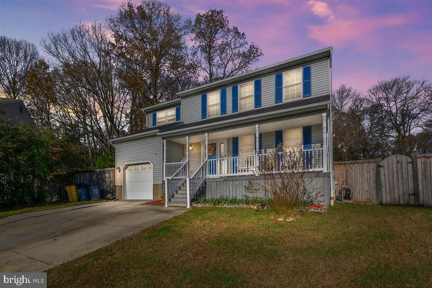 Pride in ownership shows in this beautifully kept colonial located right in the heart of Severn, MD. Nestled in the neighborhood of Delmont Station, a quiet cul-de-sac community where you can enjoy great neighbors and a private setting, all while being conveniently located to everything MD has to offer! Move in with no worries, as this home was built in 1990. It has been maintained with love, and has only had 2 owners in the last 30 years! The current owners have loved the home for 17 years and are retiring and moving out of state. The HVAC is 2 years young, roof replaced in 2013, saltwater in-ground pool built in 2017, and the entire basement and basement entrance has been freshly painted and power washed! What are you waiting for? Schedule a showing today before this one's gone!