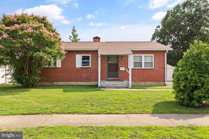 Introducing 3829 Bayville Rd., a charming brick rancher boasting 3 bedrooms with the potential for a 4th in the basement (with the addition of egress) and 1.5 bathrooms. The main level showcases a recently updated kitchen equipped with stainless steel appliances including a refrigerator, dishwasher, gas range, and microwave, alongside updated flooring throughout. Step out onto the covered deck and into the newly fenced private rear yard, perfect for entertaining, and overlooking a serene baseball field. The lower level offers a convenient half bathroom and updated flooring. Notable recent updates include a roof, water heater, and washer/dryer. This property is being sold strictly as-is. Don't miss out on this opportunity!
