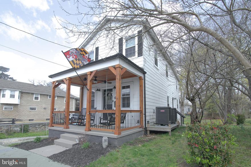 Don't miss out on this great opportunity to own this quaint home located in the heart of the town of North East. This 3 bedroom 3 full bath home has been completely renovated 2 years ago. You will enjoy sitting on the cozy front porch having coffee. As you enter into the home you step into the cozy living room that is very spacious. Travel down the hallway and you will see bedroom number one with an attached full bath ensuite. At the back of the home you will find the kitchen that boasts tile flooring, farm sink, stainless steel appliances, butcher block counter tops with beautiful backsplash. You also have a dining area just off the back of the kitchen. Upstairs you have bedroom number 2 which includes an full bath ensuite, and down the hall is bedroom number 3 which also includes a full bath ensuite. You also get off street parking with this property. The HVAC, roof, windows, water heaters are only 2 years old.