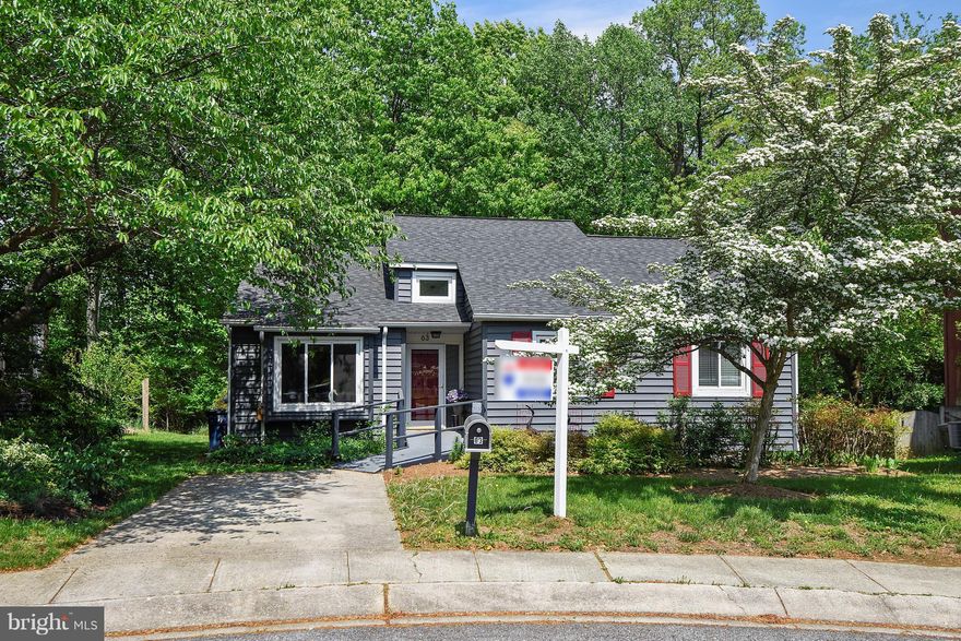 Absolutely immaculate contemporary home. Huge addition added in back with gas fireplace. Open layout with lots of room.  Deck and rear yard backs to woods. Front ramp, master bath and bedroom doors are handicap accessible. Vaulted ceilings. MBR walk in closet. Granite counters. Stainless steel appliances. Hardwood floors throughout. Large shed in backyard. Beautiful home close to shopping.