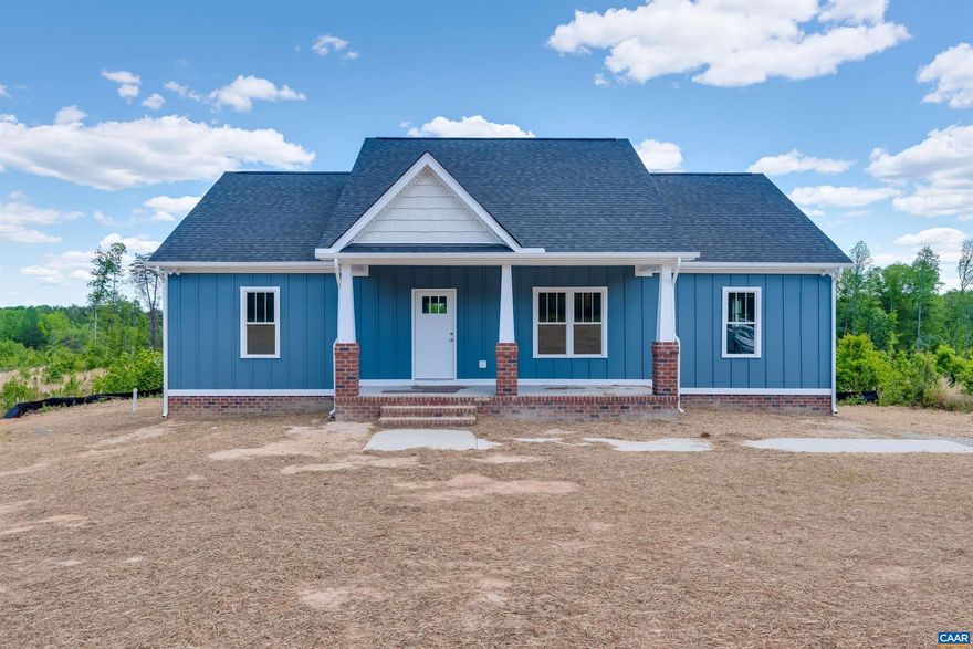 Welcome to 265 Frenchs Store Road. This brand new home known as "The Dillwyn I" is currently under construction ideally situated on 2 acres and features 3 bedrooms with 2 full baths. The main living area includes an open floor plan with luxury vinyl plank floors and flush mount LED lighting. Within the kitchen you'll notice an island, granite counter tops, stainless steel appliances, pantry, & tons of storage space. The primary bedroom is located on the opposite side of the home from the other 2 bedrooms and offers an attached full bath with double vanity, large shower, as well as a 7'x12' walk-in closet. Outside there is an 8'x22' covered front porch and a 12'x12' rear deck. Attached plans, specs and plat are in the MLS. Finished photos are of another home recently completed with SIMILAR LAYOUT AND FINISHES, and are FOR EXAMPLE ONLY. EST. COMPLETION LATE SUMMER 2024. Thanks for visiting, we hope you call it HOME!,Granite Counter