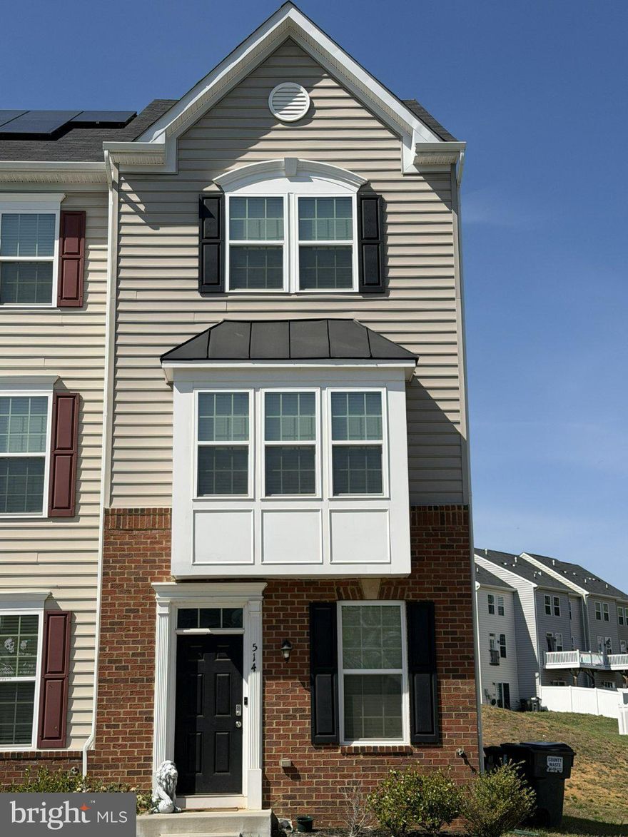 Located in the Rappahannock Landing community, this delightful end-of-row townhouse offers a perfect blend of comfort and convenience. Built in 2021, this home features three spacious bedrooms and three full bathrooms plus one half bath, ensuring ample space for relaxation and privacy. The modern kitchen is equipped with essential appliances, making meal prep a breeze. The upper-floor laundry adds to the convenience of daily living, while the excellent condition of the property ensures a move-in ready experience. Enjoy the benefits of a vibrant neighborhood with nearby parks, perfect for outdoor activities and community gatherings. With two dedicated parking spaces and easy access to public services, this home is not just a place to live, but a gateway to a fulfilling lifestyle. Experience the warmth and charm of Rappahannock Landing-your new home awaits!