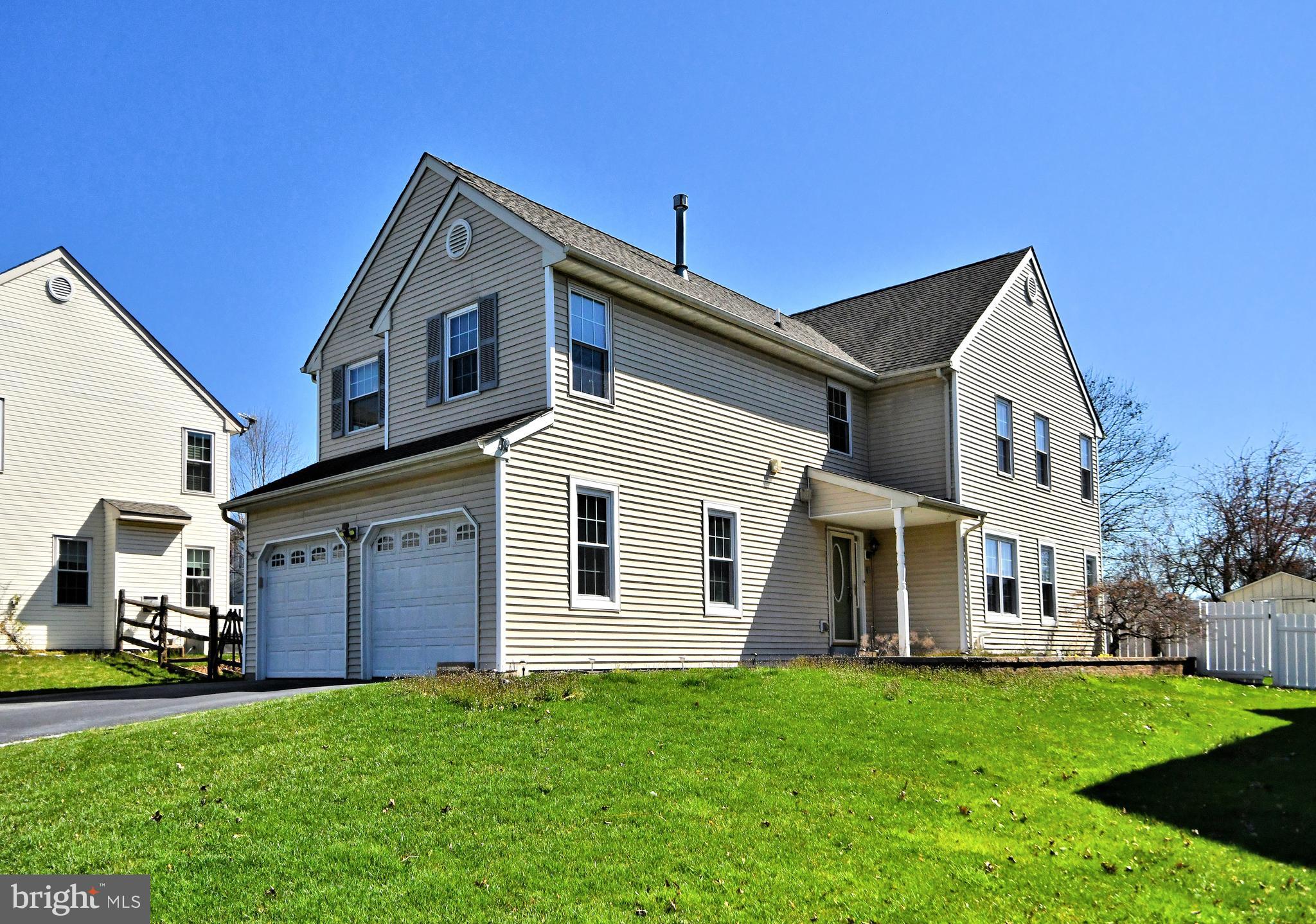 Open House Saturday, May 10 from 11:00 a.m - 1:00 p..m. Welcome Home to this Beautiful 4 Bedroom 3 Bath Colonial located in the Award-Winning Souderton School District! As you enter into the 2 story foyer, you will discover the beautiful luxury laminate flooring throughout. The great room offers lots of space and light with plenty of recessed lighting! The well-appointed kitchen offers plenty of cabinetry, stainless steel appliances, new tile flooring, and pantry. The dining area offers a sliding door to a wonderful backyard with a patio and retractable awning--perfect for those summer barbeques! A full bath finishes this main level. The upper level offers a spacious master bedroom with 2 walk-in closets and beautiful bath. Three addiional large bedrooms and a large main tiled bath plus a closet with your washer and dryer finish this level. The lower level offers an amazing entertainment space with new laminate flooring and a bar area! Located on a quiet cul-de-sac, you are just a short walk to shops and restaurants on Main Street well as major roadways! Don't Miss It!