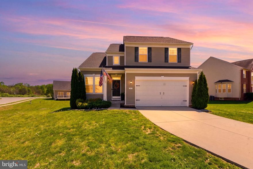 Welcome Home to this beautifully maintained Colonial nestled in the desirable community of The Gallery! Built in 2012, this spacious 4-bedroom, 2.5-bath residence offers over 3,500 finished square feet across three levels, thoughtfully designed for both everyday living and entertaining. Step inside to a stunning two-story foyer with gleaming hardwood floors that set the tone for the rest of the home. The main level features a comfortable living room with a cozy gas fireplace—perfect for relaxing evenings—as well as a convenient laundry area and a well-appointed kitchen with stainless steel appliances, ample cabinetry, and a functional layout that flows seamlessly into the dining space. A butler’s pantry adds extra storage and charm.
Upstairs, you’ll find four generously sized bedrooms, including a spacious primary suite complete with a private bath featuring a soaking tub—your own retreat at the end of the day. The partially finished walkout basement offers additional living space, ideal for a family room, home office, or recreation area, with plenty of unfinished space for storage or future expansion. Situated on a .35-acre lot, the outdoor space includes a deck and porch—perfect for entertaining or enjoying quiet mornings. Additional highlights include central A/C, a heat pump, public utilities, and a concrete driveway. Conveniently located within city limits with easy access to shopping, schools, medical facilities, and major commuter routes, this home combines comfort, space, and location. Don’t miss your opportunity to make this move-in ready home yours—schedule your private tour today!