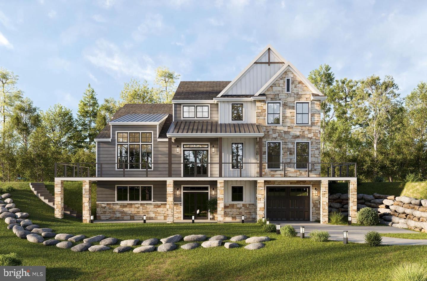 To Be Built. Here is your opportunity to build your dream home in a desirable and quiet neighborhood of Manheim Township. This exclusive almost 1-acre lot offers stunning views and a private, peaceful retreat while remaining conveniently located. The open floor plan includes four bedrooms, two and a half bathrooms. The first floor features a master suite, a convenient mudroom off the kitchen, an open layout, and nine-foot ceilings. A loft on the second floor overlooks the living room and includes three additional bedrooms and a full bath. Enjoy the views from the extra-large porch. This unique home is built by EC Custom Homes, with numerous customizable options available.