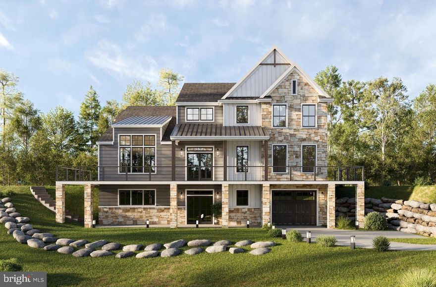 To Be Built. Here is your opportunity to build your dream home in a desirable and quiet neighborhood of Manheim Township. This exclusive almost 1-acre lot offers stunning views and a private, peaceful retreat while remaining conveniently located. The open floor plan includes four bedrooms, two and a half bathrooms. The first floor features a master suite, a convenient mudroom off the kitchen, an open layout, and nine-foot ceilings. A loft on the second floor overlooks the living room and includes three additional bedrooms and a full bath. Enjoy the views from the extra-large porch. This unique home is built by EC Custom Homes, with numerous customizable options available.