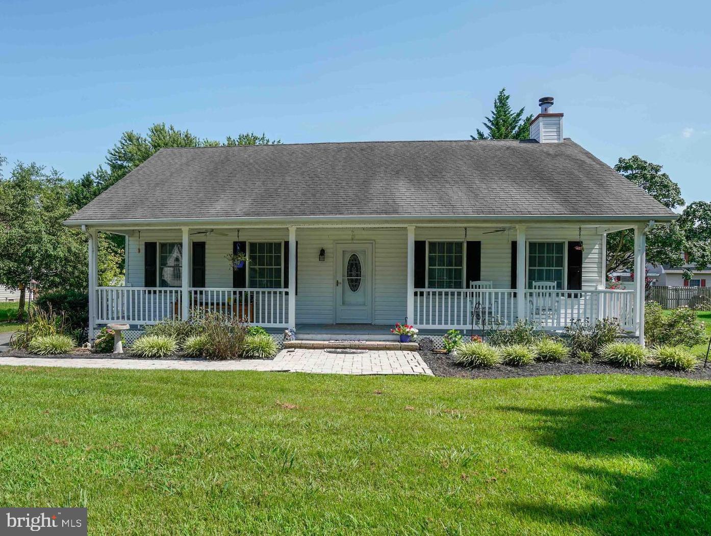 OPEN HOUSE SUNDAY 7/27 1 - 3 pm. You'll get that "Shore Good Feeling" sitting on the full covered front porch rocking the your day away. Perfect in town location, with all of it's conveniences, like public utilities, shopping and restaurants. You can have it all, in this sprawling ranch home, with a great open floorplan. Beautiful, large, open kitchen! Nice formal living room. Need a walk in shower? Want a Primary bath and walk in closet, it has that too. Like a toasty warm family room on a cold winter's night? You guessed it! This family room has a wood pellet stove. Entertain in the huge family room opening to an inviting backyard deck.
Offers plenty of additional parking with extra rear pad.
All rooms are generous size.
Lots of off street parking, perfect for cars and RV's.
Come quickly before the word gets out!!
Voluntary HOA
COFHOC