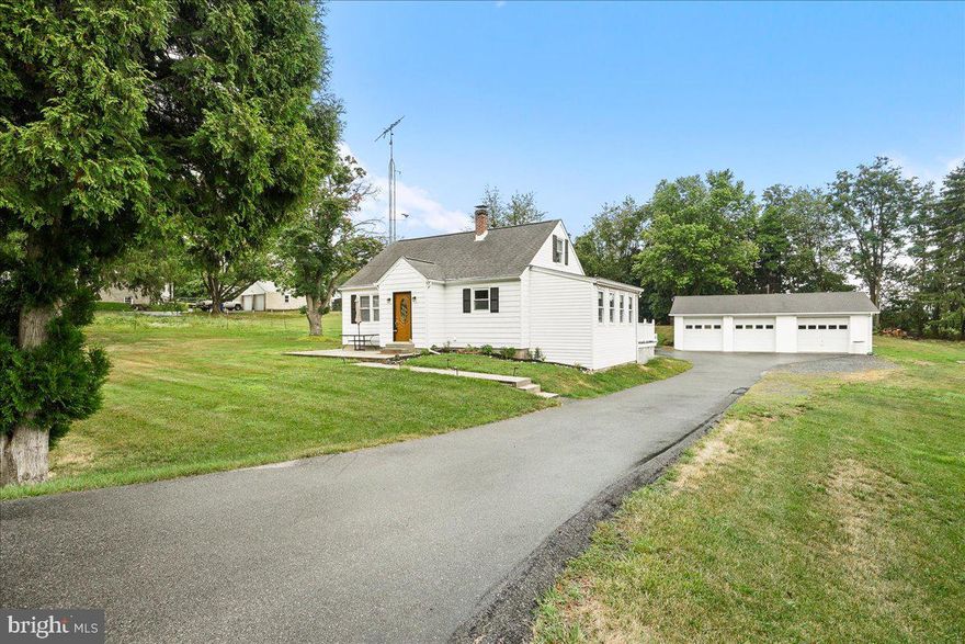 This recently renovated 3-bedroom, 2-bathroom home offers modern living in a serene rural setting. All bedrooms have been refreshed, as well as the bathrooms and kitchen. Newer stainless steel appliances gleam in the kitchen. Washer and dryer are located on the main level. The renovated attic has a private bedroom with attached private bathroom. BRAND NEW HVAC July 2024. The property includes a garage with electric as well as ample driveway parking.  Enjoy outdoor entertaining space on the deck. Situated in a prime location, this home is part of the sought-after URBANA SCHOOL DISTRICT. This home is perfect for those seeking a peaceful yet accessible location. Enjoy easy access to commuter routes, outdoor sports and recreation, and the vibrant social, culinary, and entertainment scene of Downtown Frederick. Near Worthington Manor Golf Club, and quick access to I-270, Route 355 and Route 28. The property was APPRAISED in 2024 for the list price.