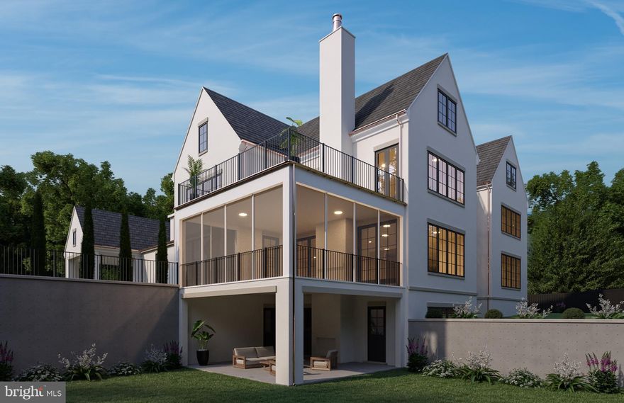 Just off Washington’s famed Chain Bridge Road in Kent, where the in-town estates of DC’s elite dot the graceful curves of the country-like road only moments to downtown, is a long private drive uniformly lined in 100+ year old Beech Trees. It is here that the Danube Group has selected the location for their next two residential masterpieces which are sure to capture the attention of the entire MidAtlantic Region. 2750 and 2754 Chain Bridge Road NW are highlighted with individually curated design personalities and stunning sunset vistas of the Potomac River Gorge/Northern Virginia Horizon. Elegant design aesthetic has been led by award winning Martha Vicas Design, architected by GTM Architects, and masterly built by CMX Construction. 2754 Chain Bridge Road is marked by unmistakable distinction; 10,000+ Finished SF and 13,000+ Total SF across 4 levels; a sprawling “pool-ready” lot parcel; elevators; golf simulation rooms; high ceilings; intricately hand-laid hardscape; a 3-car garage and motor court; and other countless, thrilling features. Completion for both residences is anticipated for Spring 2025.