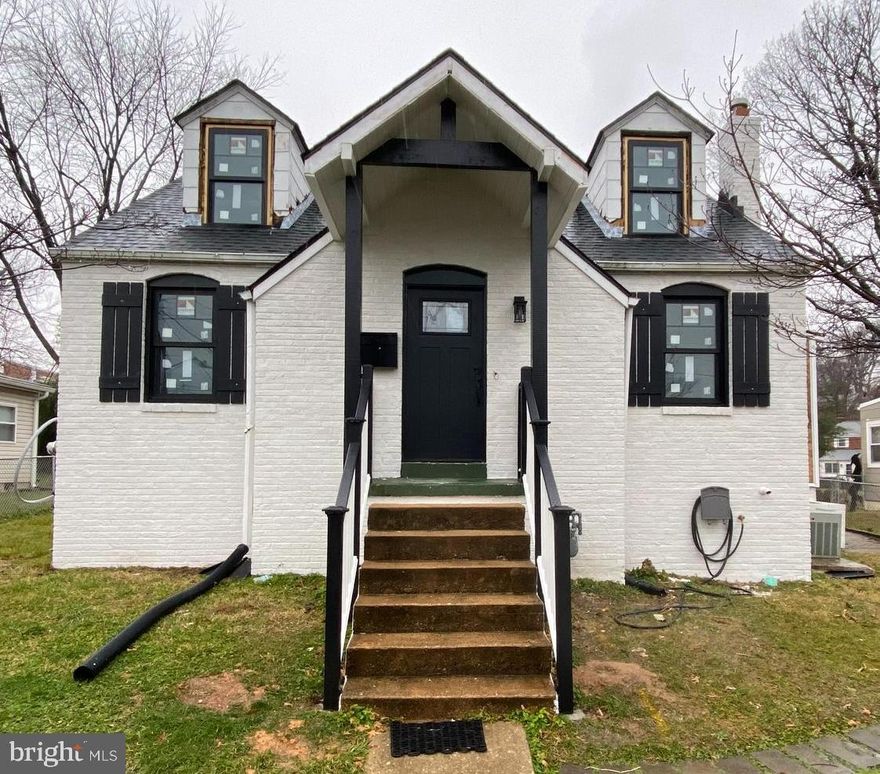 Custom renovation 4BR/3.5BA w/ huge custom shed close in Hyattsville! Top quality workmanship & products from the foundation up! No detail overlooked! Wide plank 3/4" hardwood flooring throughout! Custom craftsman style woodwork & trim details! Open eat-in white quartz kitchen w/ gas cooking & stainless steel appliances! Main level master suite! 2BR/1BA additional BA on main! 1BR/1BA on upper level! Just a short drive to all things DC! Anderson Windows! New HVAC! All new plumbing system! All new electric with upgraded panel! Custom rear patio w/ fire pit! Call today for your private showing!