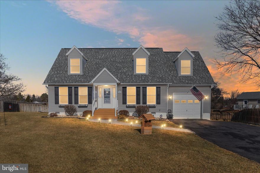 Charming and beautifully maintained, this two-story Cape Cod offers the perfect blend of comfort, space, and thoughtful updates. Featuring 5 bedrooms and 2.5 baths, this home provides flexible living options to fit your lifestyle.

The main level includes a spacious bedroom that could easily serve as a home office, playroom, or additional living space. The layout flows comfortably for both everyday living and entertaining.

Step outside to your own backyard retreat — complete with an above-ground pool and deck, a fully fenced yard, and a beautifully manicured lawn that showcases the pride of ownership throughout the property.

Major updates provide peace of mind, including an updated roof, water heater,  HVAC system and an encapsulated crawl space for added efficiency and protection. A 1-car garage offers convenience and additional storage.

This well-cared-for home is move-in ready and waiting for its next owner to enjoy all it has to offer.