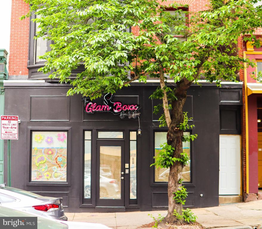 Great Investment Opportunity!! Located in Downtown Baltimore Enterprise Zone near all of the fabulous amenities downtown has to offer. Such as being three blocks walking distance from the Royal Farms Arena, Baltimore Convention Center, and quick access to the highway. This building has a 1630 SF commercial space on the main level renting for $1400 (currently being used for a salon with) and 2 completely renovated tenant occupied two 2 BR apartments units on the upper levels renting for $1300 per unit.  Central A/C and updated electrical systems.  Tenants in place in apartments. Retail /Commercial space has been leased. Don't miss this one!!