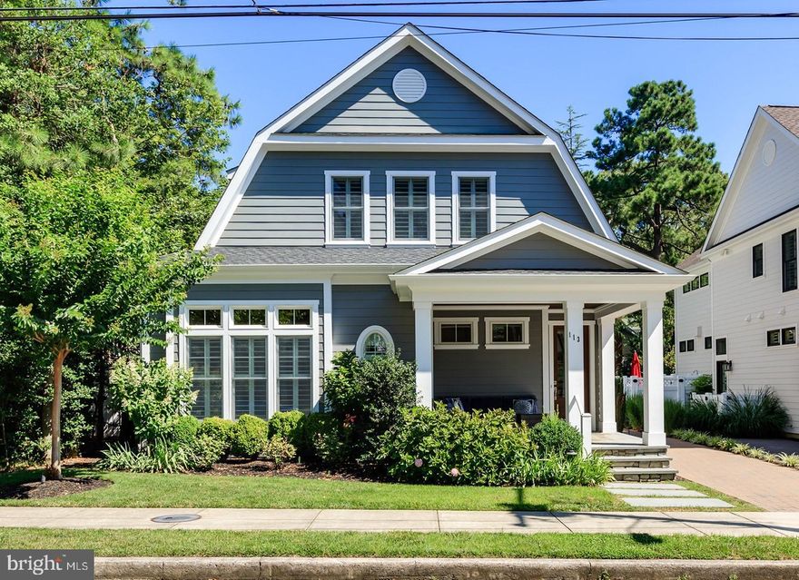 Introducing 113 Rodney Street also known as 'Rodney Manor' in South Rehoboth.  Featuring the ideal location, just 1.5 blocks from the renown Rehoboth Boardwalk, Rehoboth's sprawling beaches, and downtown Rehoboth's restaurants and charming boutiques.  Rodney Manor is a stunning custom home that shows like a model.   Beautifully appointed and tastefully decorated with chic coastal finishes and decor.  This home was designed with comfortable living and entertaining in mind featuring a grand living area and exquisite chef's kitchen with granite counters, prep island, ample storage and cabinetry, gas range, dual ovens, dishwashers and refrigerators, wet bar, ice maker and much more!   The soaring ceilings, detailed trim, intricate hand laid tile, custom lighting, and calming color palette compliment every turn of this stunning home.  No detail has been overlooked at Rodney Manor.  The home features 5 bedrooms, 5.5 baths, a first-floor master suite with gas fireplace, dual laundry facilities, and an elevator for ultimate convenience.  Some of the home's most exquisite details include hardwood floors, soaring ceilings on the first level and vaulted ceilings throughout the 2nd level, custom built closet systems in every bedroom, state of the art surround sound throughout, 3 gas fireplaces, and the list goes on.  Not only does Rodney Manor impress on the interior, the property's outdoor livings spaces are sure to leave an impression.  Fenced for extra privacy, the rear yard features a heated Salt Water pool complete with a hot tub, outdoor shower, and a paver patio complete with a charcoal / gas grill.  Rodney Manor is a property that you may never want to leave.  This property is a superb investment with an impressive rental history and current bookings too.  While a rental machine, pride of ownership truly shows as the home has been tastefully decorated and meticulously maintained.  Built prior to zoning changes, Rodney Manor boasts approximately 2,963 square feet of living space with a pool.  This property simply cannot be duplicated!