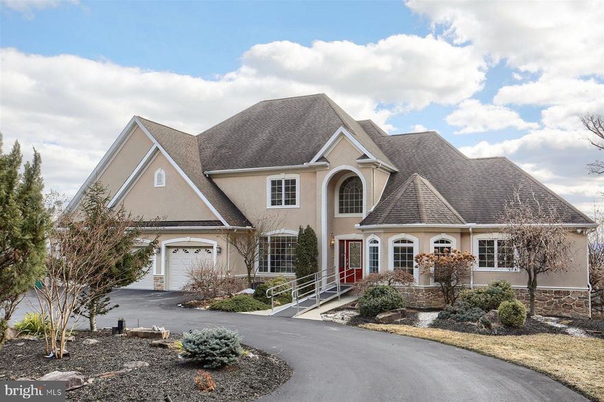 A home with a view! Stunning views of the Susquehanna Valley showcased from this fabulous River Bend Estate. Almost 6000 SF of living space. 5 bedroom, 4.5 bath. Great room with floor to ceiling windows, access  to the huge deck, gas fireplace, built-ins and  open to the gourmet kitchen with tile, granite, stainless appliances and expansive center island, sitting room and dining area. First floor master retreat  with tray ceiling, gas fireplace, two walk-in closets access to the deck and a luxurious master bath highlighted with a walk-in tiled shower. The finished open lower level offers a full kitchen with granite, an entertainment area, powder room and access to a big patio area. Lots more including a circular driveway, a three car garage and a one year home warranty.
A Fabulous Home!!