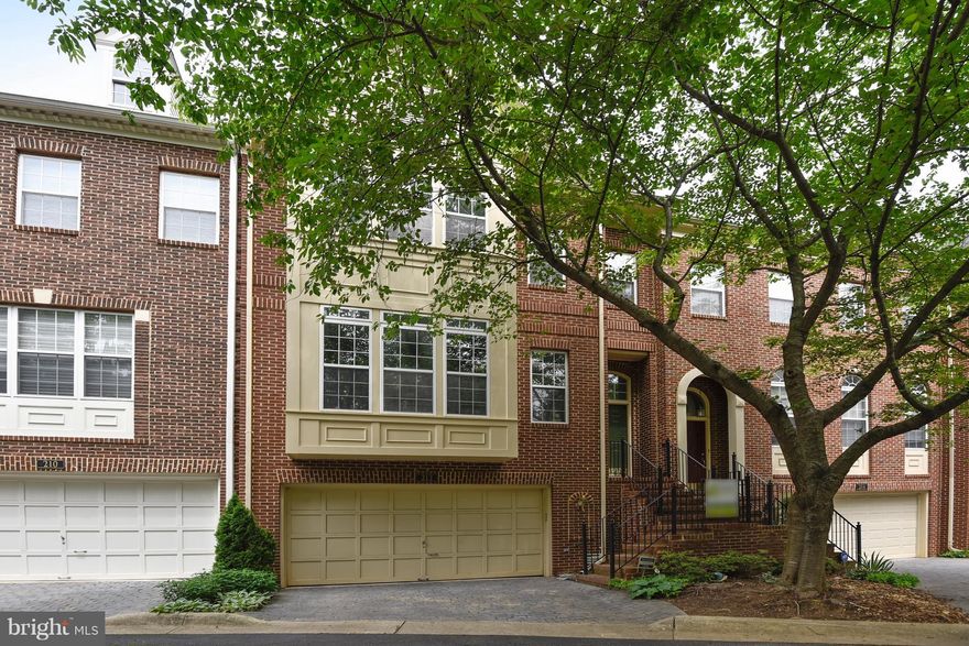 Lovely Courtyard Setting- Spacious, 2 Car Garage Townhome- 5 MINUTE WALK TO TWINBROOK METRO! Open floorplan w/ upgraded kitchen- granite counters, tile backsplash, S/S appliances & extra cabinets. Refinished wood floors, gas FPL & crown molding on main level. Gorgeous master bedroom suite w/ walk in closet & spa-like master bath. Vaulted ceilings in bedrooms. Newer HVAC system.