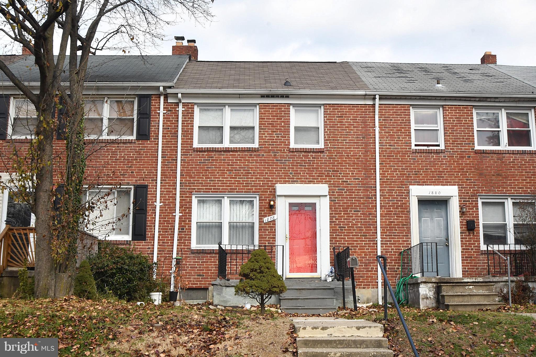 The home is freshly painted with newer appliances. 3 bedrooms and 1 bath on the upper level. Roomy living room and dining room with attached kitchen. The basement is fully finished with laundry room and half bath. Features a deck and fenced in rear yard. Seconds away from the beltway and offers exceptional convenience to Towson shopping, restaurants and commute. Must have good credit!