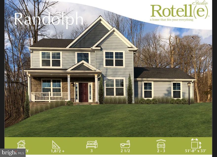 Proposed new construction home on this level lot, located at the corner of Northview and Peck Dr.  Why settle for a used home when you can own new?  The Randolph model features the convenience of a first floor owner's suite.  Boasting vaulted ceilings, providing an open and spacious feel, this home has 3 Bedrooms and 2 &1/2 baths in  1782 beautiful square feet of home!!  With an attached, 2 car garage this model has all the amenities.  Other models to choose from for the ideal configuration for your new home.   Get started today with your new home in Valley Township.