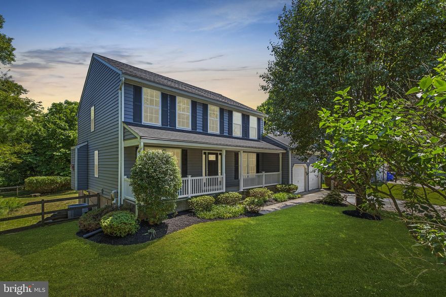 Stunning 5BR, 3.5BA luxury Colonial boasting over 3,500 finished square feet in the highly sought-after neighborhood of Kendall Ridge! Open floor plan that provides TONS of room to spread out! The LARGE covered front porch welcomes you as you head inside to the two-story foyer and gleaming hardwood floors. The main level features a living room/office, separate dining room, SPACIOUS kitchen with a large center island, granite counters, beautiful cabinets, a HUGE family room off the kitchen with a door leading out to the 3-seasons room, deck and fully fenced rear yard! Upstairs you'll find four bedrooms and two full baths, including a primary ensuite with a walk-in closet! The fully finished lower level provides a 5th bedroom, a bright and sunny rec room with full-sized windows, a full bathroom, and a walkout to the stone patio! Fresh Paint! New Carpet! Nothing to do but MOVE-IN!