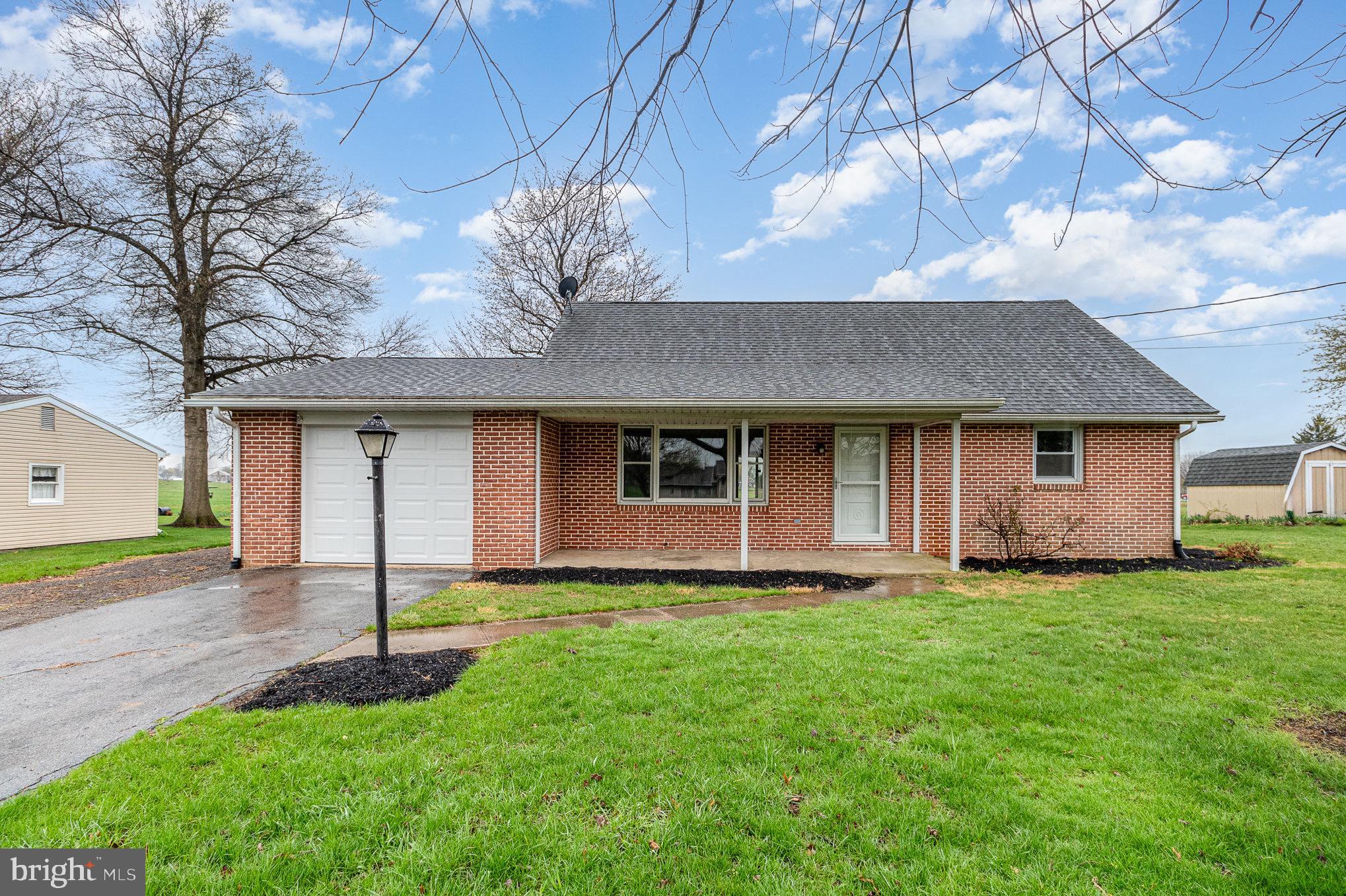 Location, location, location! This spacious ranch style cape cod in Greene Township will not disappoint! Convience is key with 2 bedrooms and a full bath on the main living level. There are 2 additional bedrooms on the second floor for a total of 4 bedrooms. An attached garage is directly off of the kitchen making unloading grocceries and belongings a breeze! Out back is a covered patio perfect for those outdoor evenings and summer cookouts! Even in the rain you can enjoy the outdoors. The 12x8 minibarn is a nice addition for extra outdoor storage space. In the basement you will find updated recess lighting and the convience of having a half bath - making it just right for a bonus room, rec room or play room! Traffic is minimal with no thru traffic and the road ends at a cul-de-sac. The property also backs to farmland, providing even more privacy. Conviently located near many ammenties in both Chambersburg and Shippensburg with easy and quick access to I81. Come see this great property while it is still here!