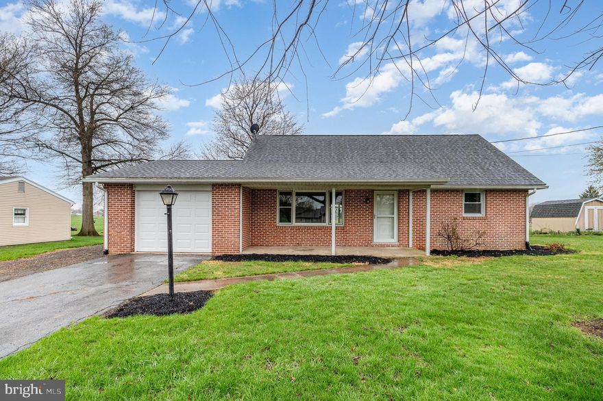 Location, location, location! This spacious ranch style cape cod in Greene Township will not disappoint! Convience is key with 2 bedrooms and a full bath on the main living level. There are 2 additional bedrooms on the second floor for a total of 4 bedrooms. An attached garage is directly off of the kitchen making unloading grocceries and belongings a breeze! Out back is a covered patio perfect for those outdoor evenings and summer cookouts! Even in the rain you can enjoy the outdoors. The 12x8 minibarn is a nice addition for extra outdoor storage space. In the basement you will find updated recess lighting and the convience of having a half bath - making it just right for a bonus room, rec room or play room! Traffic is minimal with no thru traffic and the road ends at a cul-de-sac. The property also backs to farmland, providing even more privacy.  Conviently located near many ammenties in both Chambersburg and Shippensburg with easy and quick access to I81. Come see this great property while it is still here!