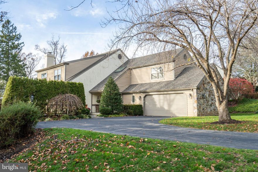 448 Inveraray is one of the coveted "Outer Circle" homes in this highly sought-after Inveraray community located in the heart of Radnor Township. Inveraray is set in a truly bucolic location, surrounded by The Willows, Androssan Farm and Chanticleer yet minutes from downtown Wayne and all of its shopping, restaurants and public transportation. 448 Inveraray is situated in one of the best locations in the community as it backs up to the open space of the Willows and offers incredibly breathtaking views for all 4 seasons! Step inside this 4/5 bedroom home and you will be delighted with how much it has to offer inside as well. Enter through the 2-story foyer and find a 1st floor with gleaming hardwoods, neutral decor and plenty of natural light. The first floor offers a large Dining Room, Elegant Living Room with gas fireplace, a generously sized kitchen with eat-in area, a 1st floor Den/Family Room with stone wood-burning fireplace, a half bath and first floor laundry room with built-in storage plus access to the 2 car garage. Outside, find multi-level decks and an in-ground pool that overlook the gorgeous Outer Circle views of the Willows. On the 2nd floor you will find a Master Bedroom Suite with 2 large closets and a large En Suite Bath. There are two additional bedrooms which share a hall bath plus a fourth bedroom with another full bathroom which could either be closed off as a private En Suite bath or left open for others to share. Downstairs you will find a second, large and cozy Family Room with brick surround gas fireplace plus an additional room that could most certainly serve as a 5th bedroom. Lastly, you will find TWO unfinished rooms for storage. One is incredibly spacious and could certainly be finished for additional living space! Don t miss the full list of improvements such as new Heat and AC in 2017, New Generator in 2014, New roof in 2013 and so many more! The current owner has meticulously cared for this home yet it is priced accordingly to allow for some cosmetic upgrades such as new carpeting, paint and a kitchen remodel if desired. Or, enjoy the lower price and just unpack your boxes as this home is certainly move-in ready!