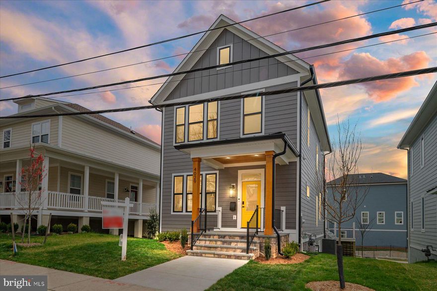 Welcome home to Suffrage Point where Werrlein Properties is defying ordinary and defining extraordinary! This new-construction Craftsman Style house has been recently completed and is ready for you to call it home! Suffrage point, a new luxury development community, is located between Hamilton and Gallatin Streets in Hyattsville, and is directly adjacent to the vibrant arts district. You will find that the community delivers a traditional neighborhood ambiance, all within the heart of the already thriving Hyattsville community. These new-construction homes showcase Craftsman style details, coupled with clean, elegant, and modern amenities, all thoughtfully designed to complement the classic residential architecture found throughout the beautiful and historic Hyattsville area. 
 
4029 Hamilton St. is the most recently completed single family home that Werrlein has delivered. It boasts natural hardwood flooring on the first and second levels, and a gourmet and spacious kitchen offering a large centrally located island and dry bar.  The spacious room immediately to the left as you enter the home is ideal for a formal dining space, or main floor office.  You will fall in love with the open and airy living space on the main floor that has been meticulously detailed with coffered ceilings and intricate wall treatments, including crown molding and an upgraded luxury trim package.  As you tour this house, a must see is the uniquely designed powder room located directly across the hall from the front dining/office space that was custom created by the builder.  The owner’s suite showcases a large walk-in closet and a spacious en-suite bath, featuring a fully tiled shower with bench, and a dual sink vanity. The lower level is fully finished, complete with a large open living space, a bedroom and full bath.  

Suffrage Point is conveniently located within walking distance to Shops, Restaurants and the West Hyattsville Metro.  Less than a few miles away on Rte 1 you will also find the Riverdale Park Station offering a Whole Foods Market, a Gold's Gym & many other eateries.  Convenient access to Riverdale Marc Station, the Farmers Market & the buzzing Town Center Market. This modern development also directly borders thirty-two beautiful acres of scenic public parkland with access to playgrounds, a swimming pool & recreation center with restrooms, walking & biking trails that connect to the Northwest Branch Trail, picnic pavilions and a variety of other sports & fitness facilities.  
Don't miss this opportunity! Only 2 single family detached homes remain in this beautiful community.