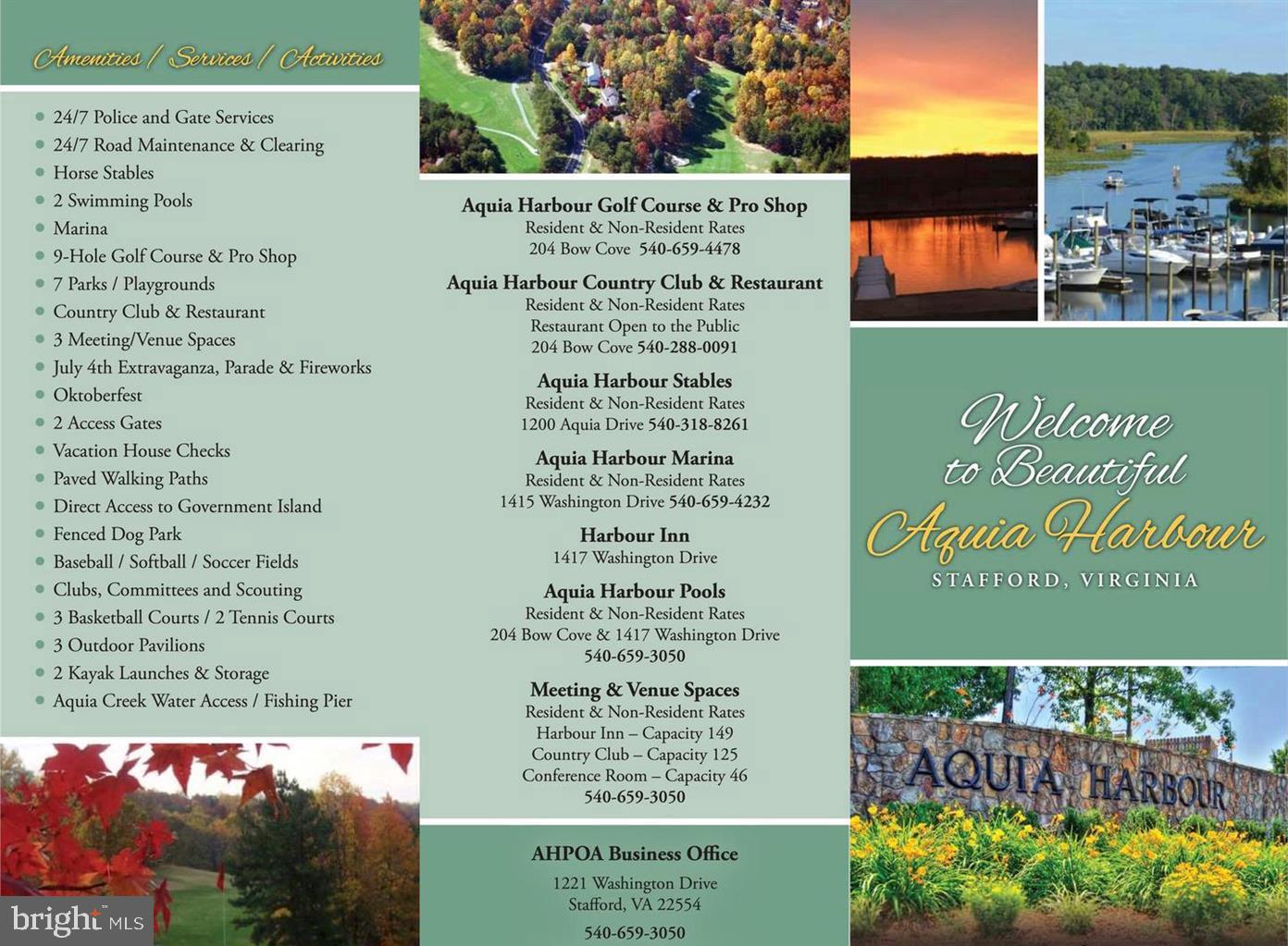 AQUIA HARBOUR - Residential