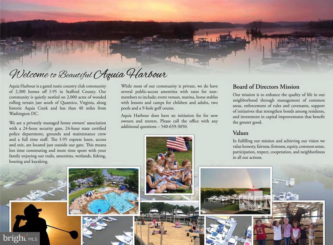 AQUIA HARBOUR - Residential