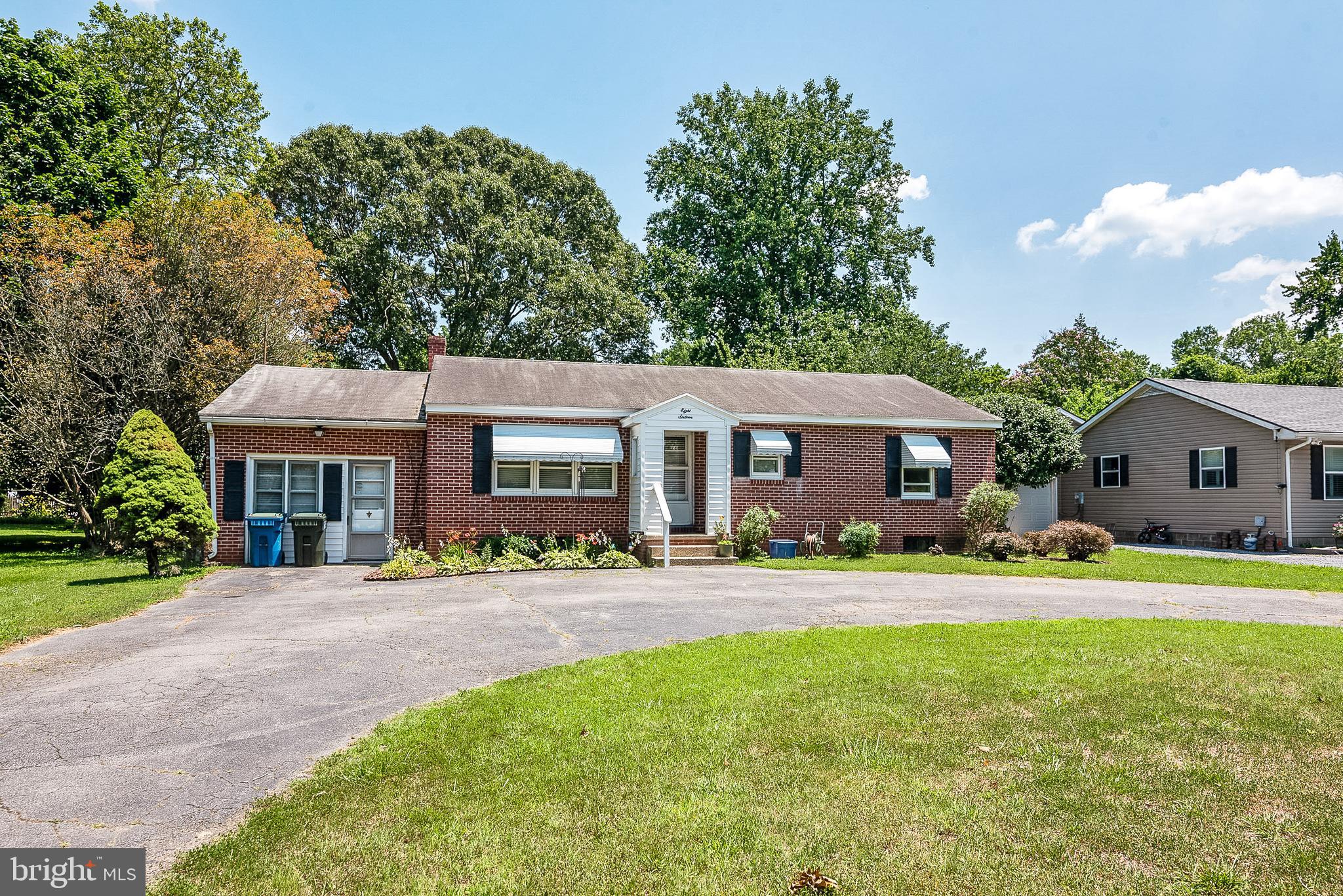 Charming and practical, this 3-bedroom, 1.5-bath brick ranch style home offers comfortable living and an easy commute. The home features an ample-sized kitchen, a dedicated office, and a spacious laundry room with abundant storage. An attached workshop provides additional flexibility for hobbies or home projects, while a separate storage shed keeps garden tools and lawn equipment neatly tucked away. Situated with convenient access to the bypass and Route 50, and just minutes from downtown Easton, this property is a commuter’s dream without sacrificing proximity to shops, dining, and community events.