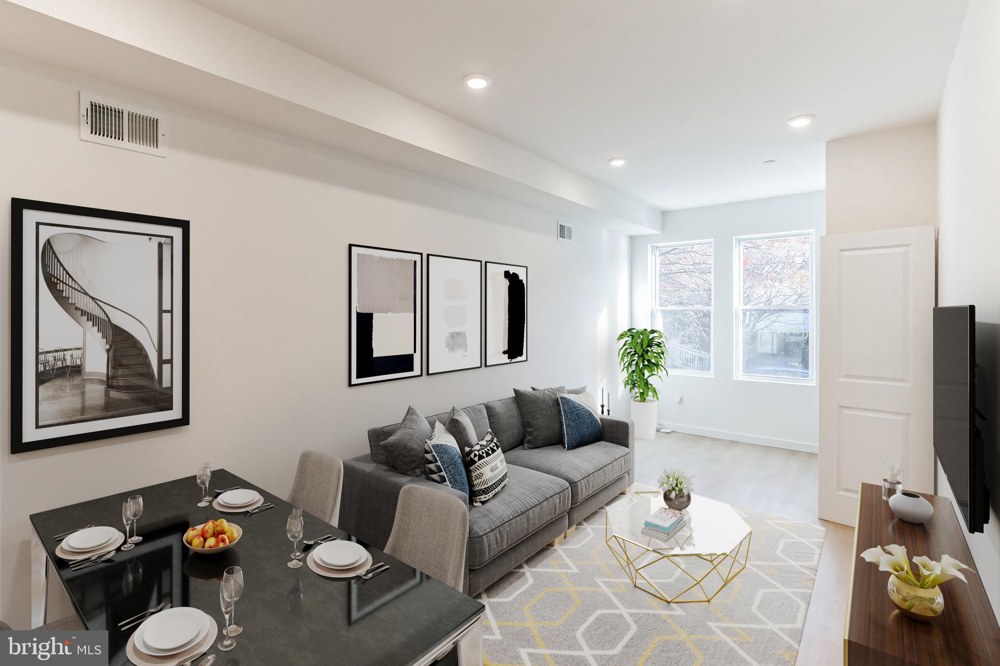 Advertised rent reflects average rent after 1 month free on 13 months special is applied.

Welcome to 812 N Holly St, a beautifully renovated building offering three pristine units, all available for immediate occupancy. Located in the heart of Belmont, this property is just blocks away from a convenient trolley stop, the Zoo, and the bustling shops of West Philly. Each unit is thoughtfully designed with modern features such as recessed lighting, central air for year-round comfort, new flooring that adds a touch of elegance, and updated kitchens equipped with stainless steel appliances. The bathrooms have been newly tiled, providing a fresh and clean look. For added convenience, keyless entry ensures secure access. Plus, pets are welcomed, making this the perfect place for you and your furry companions. Don't miss the opportunity to call one of these newly renovated units your new home in Belmont.
