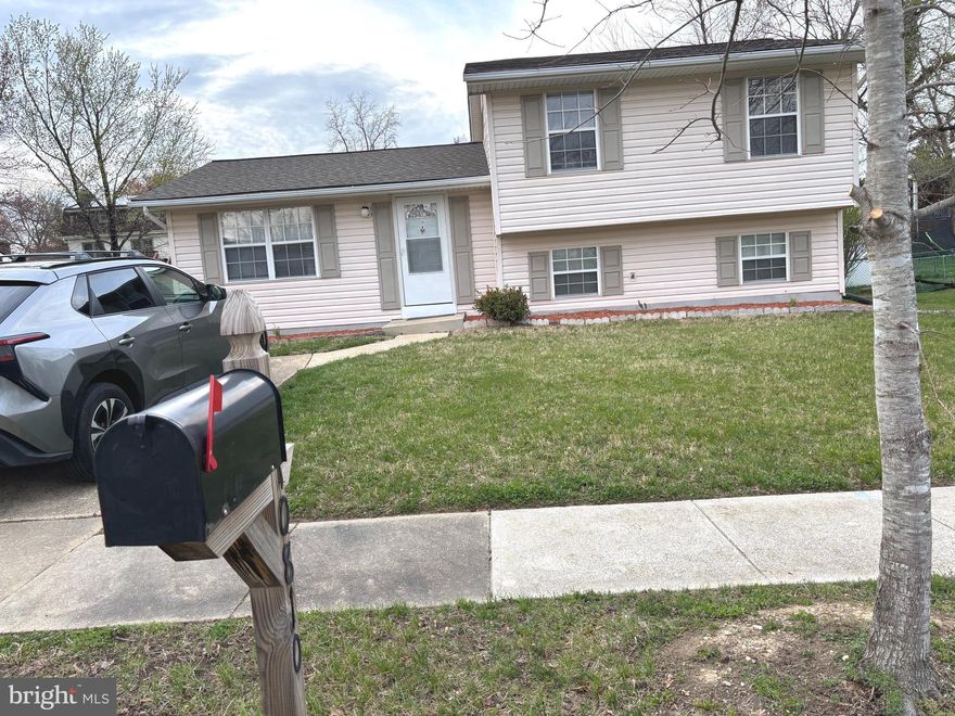 Welcome home to a beautifully renovated single-family residence that blends timeless comfort with elevated finishes in a highly desirable location. Enjoy effortless convenience with walkable access to Marlton Mall’s everyday essentials, plus easy commutes to Andrews Air Force Base, Southern Maryland, Northern Virginia, and Washington, DC.
The top level features 3 bedrooms. On the main level, the living and dining spaces flow into a chef-inspired kitchen outfitted with brand-new, state-of-the-art appliances, while two separate entrances provide seamless everyday living and indoor-outdoor ease.
The fully finished lower level offers exceptional flexibility—complete with an additional full bath, a generous recreation area, a laundry room, and a private bonus room ideal for a media lounge, home gym, or office. Step outside to a fully fenced backyard, perfect for entertaining, relaxing, or enjoying quiet moments at home.
Nearly every detail of this charming home has been thoughtfully upgraded for today’s elevated lifestyle. The laundry room is equipped with a new GS washer and a GS dryer, while the refreshed kitchen shines with upgraded cabinetry and a full suite of new appliances, including a refrigerator, electric range, microwave, dishwasher, and more.
Throughout the home, newly installed designer-inspired lighting adds a sophisticated glow and pairs beautifully with the fresh, modern neutral interior palette, creating a bright, cohesive, move-in-ready feel.
Step outside to a generously sized, fully fenced backyard—a private, serene retreat with endless potential for a lush garden oasis or stylish outdoor entertaining. An upgraded shed adds both function and curb appeal to the space.
Other major improvements include a hot water tank approximately 3 years old and a 2-years old roof. Schedule your showing soon—this standout home offers comfort, style, and value in one exceptional package.
