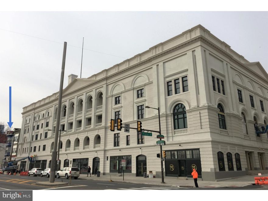 This MASSIVE building of SIX UNITS (one shop and five apartments) is at a PRIME LOCATION near the intersection of Broad St. and Girard Ave where the newly opened THE MET is located. This property offers unbelievable POTENTIAL due to its location, CMX4 zoning, and LARGE EMPTY SPACE in the rear. This HUGE LOT extends all the way from Broad St. to Carlisle St. Next door properties have built on the back part of their lots. In addition to the shop, the property includes the following five apartments: One 4-Bed, three 2-Bed, one 1-Bed. Each one of the apartments has its own HVAC system (heat and air condition). The 4-Bed apartment has a full bath, and a powder room. All other apartments have a full bath. The store has a powder room. The building has 7 electric meters. The apartments are 100% electric. The property though has gas. All five apartments and exterior back brick wall were renovated in recent years. New kitchens with dishwashers (except in the 1-Bed Apt.), bathrooms, tiled floors, separate HVAC systems, intercom, etc. The building has a common laundry area on the main floor. The store front is on Broad St. The basement is extremely large and has high ceilings. The basement also has a large entrance from Broad St. Give this property a front facelift and make this gem shine again. The building is steps away from the Subway station, THE MET, two blocks away from the newly rehabbed Devine Lorraine Hotel, few blocks from City Hall, and walking distance to Temple University. It is a great investment the way it is currently setup, and offers so much more potential for additional growth to be explored and developed by its new owner. It is critical to know the value of the zoning CMX4 on this prime location on Broad St.