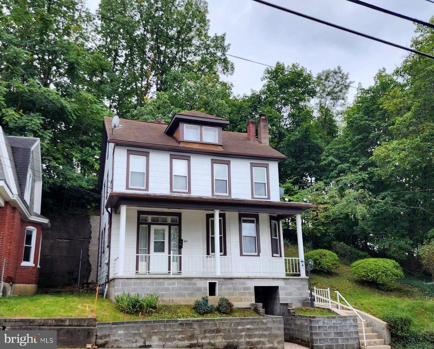 Well maintained Classic Home nestled in the South End of Cumberland and part of Mountain Side Maryland,  2-3 bedroom, 2 full baths,  hardwood floors, full of original wood trim capturing the beauty of years ago, separate dining, basement, gas forced air heat (7 +/- years old), full front  porch, roof 7 +/- years old, replacement windows,  close to schools, medical and services, walkable to stores and downtown, previously used as 2 units with extra kitchen on second floor, live in one and lease other or complete inventment with 2 units, so much to offer and at a great price!