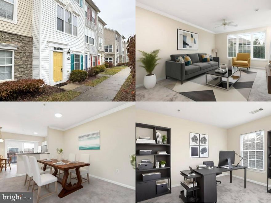 *Open Houses: 1-3 PM Saturday, March 7.*
Condo style townhome in Parkside at Ashburn. Three level, freshly painted townhome with functional open floor plan and large living room/Dinning room area. Eat-in Kitchen with stainless steel appliances and white cabinets for a timeless finish.  In unit Laundry,  direct access to the one-car garage w/ storage area, and driveway. Location is everything with this townhome, close to Route 7, the Dulles Greenway, silver line metro, makes traveling easy. Fabulous amenities including local parks, walking trails, a community center,   a pool and clubhouse, 24-hour fitness center, picnic areas, basketball courts, party room, and tot lots. Ideally located just minutes from the Silver Line Ashburn Metro, Dulles International Airport, Dulles Toll Road and Greenway, Route 7, and Ryan Park—offering exceptional convenience for commuting and everyday living.