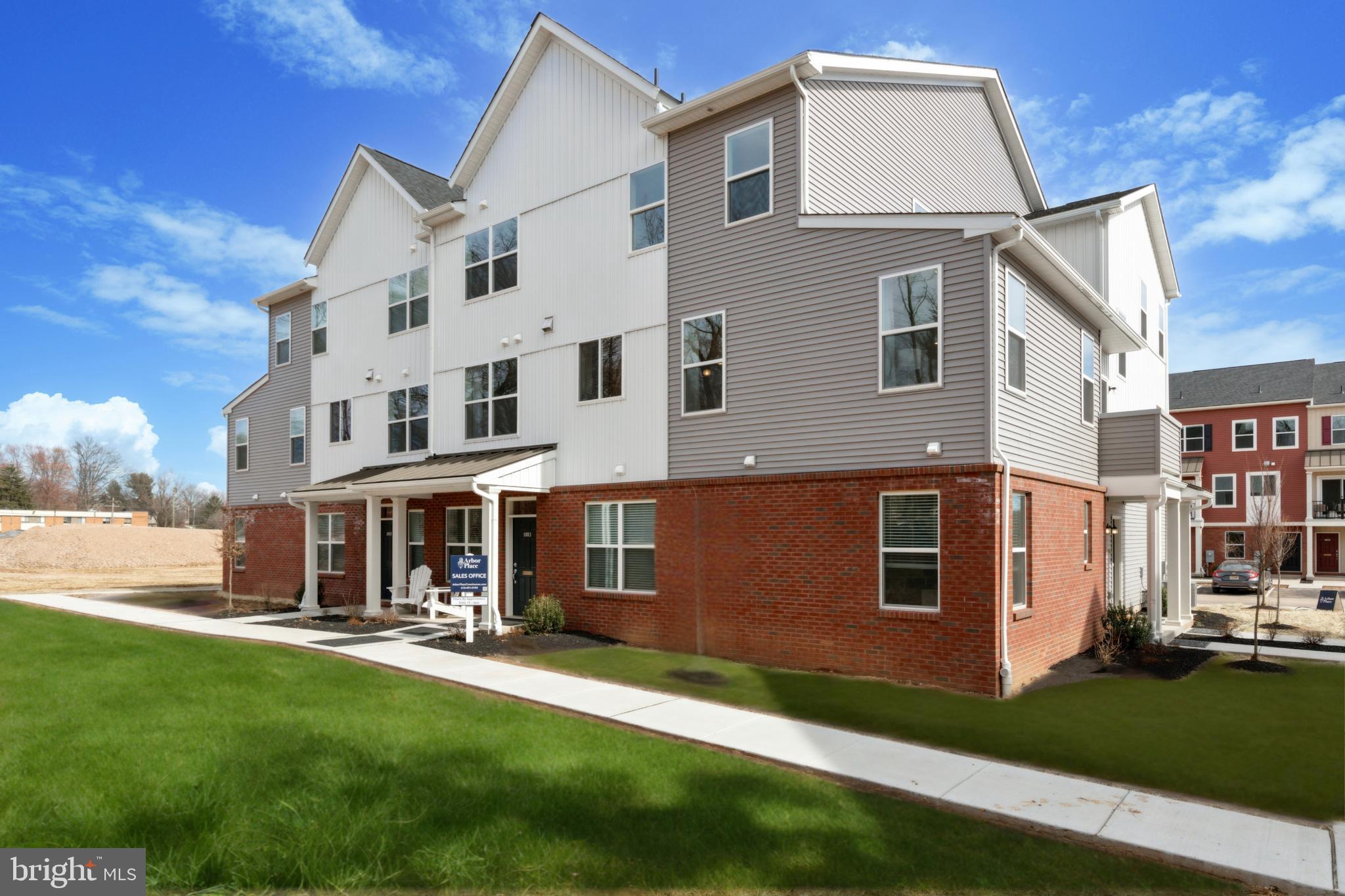 CONDO STYLE LIVING! The Cypress floorplan is what you've been waiting for! This accessible flat has two bedrooms and one full bathroom with new storage closet. As you enter from the front door, you'll note the comfortable, open concept living, dining and kitchen area. The kitchen offers generous cabinet storage as well as an island and stainless steel appliances. You'll love the convenience of a laundry closet and 1 car garage with space for additional storage.
Homesite #81 is available for purchase today, with move in next year. Select all your finishes at the design studio and watch your home be built!
Arbor Place is an exciting new townhome community in Norristown, offering 96 beautifully designed townhomes and flats just minutes from King of Prussia, Blue Bell, Plymouth Meeting, and major routes like the PA Turnpike and Route 202. This prime location combines suburban serenity with urban convenience, making commuting and daily errands a breeze. Plus, when you purchase your new home at Arbor Place, you can enjoy financial perks such as cash grants of up to $17,500 toward your down payment or closing costs!
Arbor Place offers more than just homes; it’s a lifestyle. With partial 10-year tax abatement and below-market mortgage options, owning your dream home has never been more attainable. Nestled 20 miles northwest of Philadelphia, this community is surrounded by Norristown's rich history, vibrant culture, and outdoor adventures. Stroll along the scenic Schuylkill River Trail, explore the historic charm of Norristown, or unwind in nearby Elmwood Park and Norristown Farm Park.
Why wait? Arbor Place has everything you’ve been looking for! Call today to schedule a tour of our beautifully decorated models and start your journey toward homeownership. *Graphics are for illustrative purposes only. Design upgrades may apply.