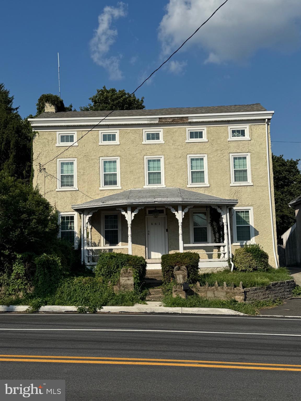 This 1875 colonial home is full of character. This move-in ready home packs a updated kitchen and breakfast room with an open layout to a family room, first floor powder room and laundry closet. Situated alongside the center hall front entry are the living and dining rooms, both with deep windowsills and crown molding. The dining room also accesses the family room, providing flow between dining room, family room and kitchen. The second floor there is a large hall bath featuring marble tile and a spacious stall shower. The master bedroom features built-ins, a walk in closet and another large bathroom with a double vanity, stall shower and Jacuzzi tub. Cross the hall for one more bedroom on the second floor. The third floor completes this home with a two room suite that can easily be used as a third and fourth bedroom. New heat and AC (2017), stainless steel appliances, 3 car driveway, replacement windows, updated bathrooms, covered front porch, rear patio and private rear yard.