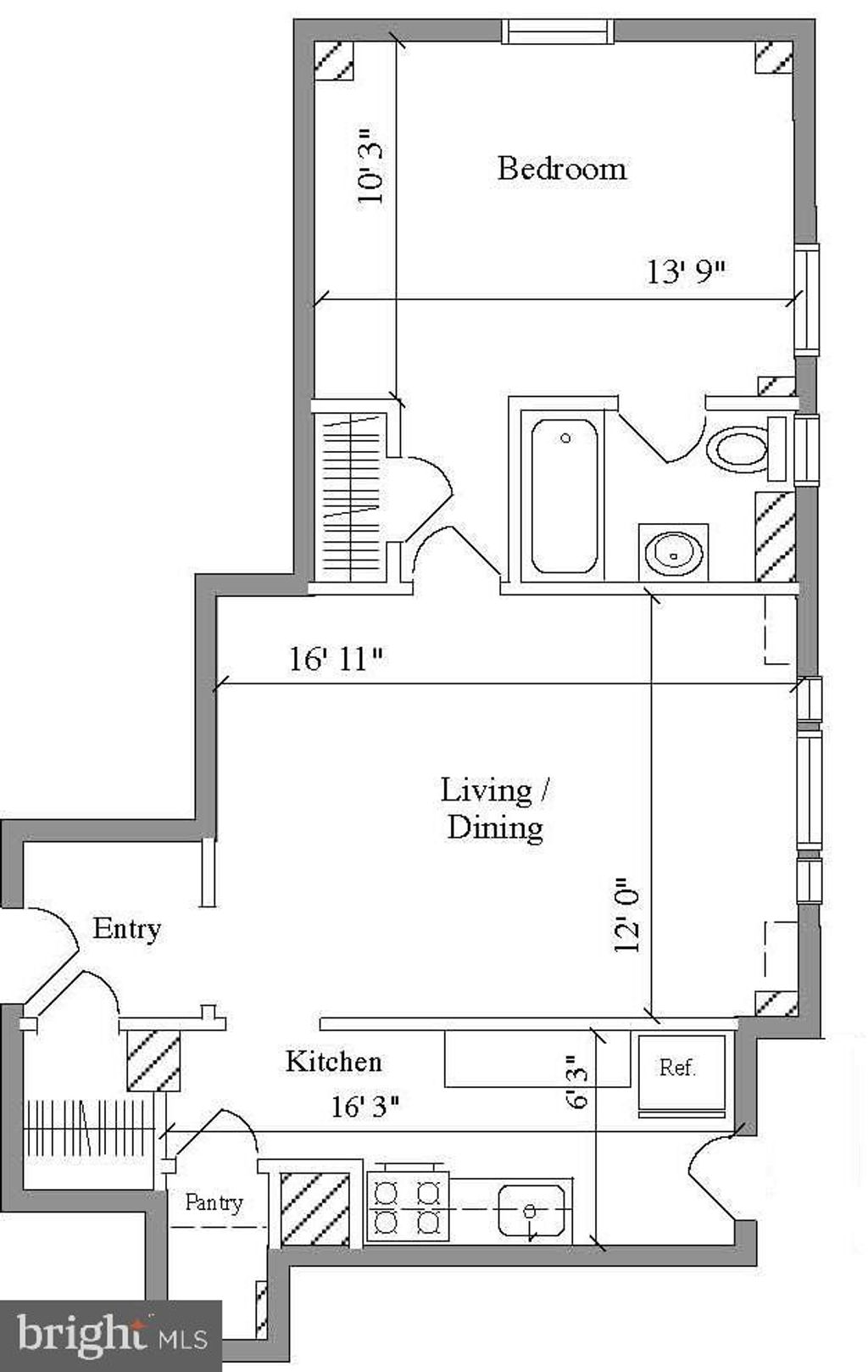 Photo of 2031 Locust Street #504, PHILADELPHIA, PA 19103 (MLS # PAPH2577162)