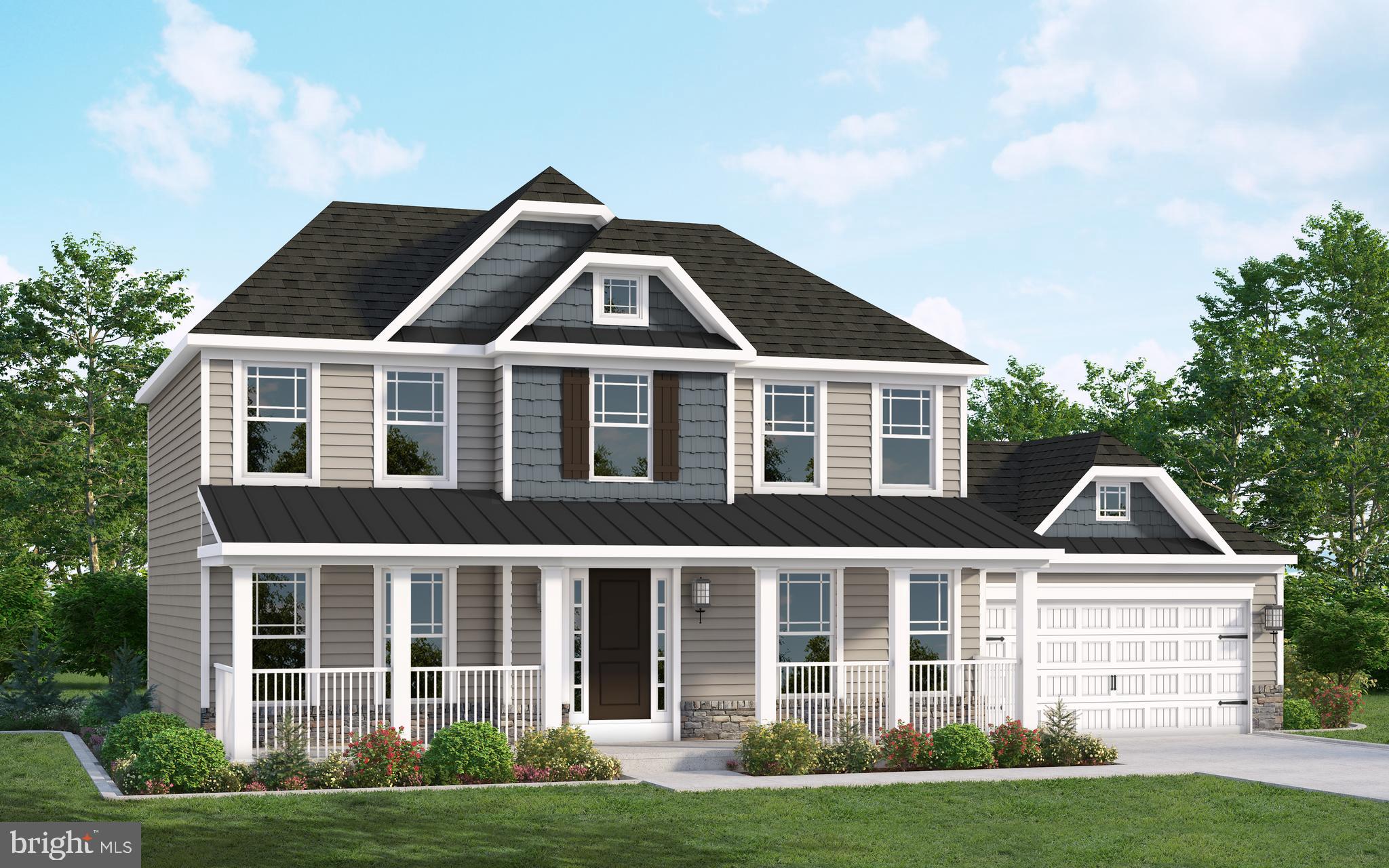 GEMCRAFT HOMES, NEW CONSTRUCTION, TO BE BUILT HOME! Experience the perfect blend of classic elegance and modern living with the Bristol II. This stunning home features a timeless colonial facade, providing a warm welcome from the moment you arrive. As you step inside, you’ll find a foyer flanked by a formal living room and a formal dining room. These spaces are perfect for hosting gatherings and can be easily transformed into a home office or playroom, allowing you to tailor the floor plan to fit your needs. At the heart of the home, the combined Great Room, Breakfast Room, and Kitchen create an inviting space for gatherings. The cook-friendly kitchen offers abundant cabinet and pantry space, ensuring everything is at your fingertips. You can also add an optional island to enhance storage and functionality. Retreat upstairs to your tranquil Owner’s Bedroom, which features a luxurious ensuite bathroom with double vanity sinks. Enjoy the convenience of a spacious walk-in closet, along with additional linen storage. In addition, three more bedrooms on this level offer flexibility for family or guests, and a conveniently located laundry closet adds to the home’s practicality. Every inch of the Bristol II has been thoughtfully designed for modern living. Don’t miss out on this splendid opportunity! Explore all that the Bristol II has to offer by scheduling your visit today!