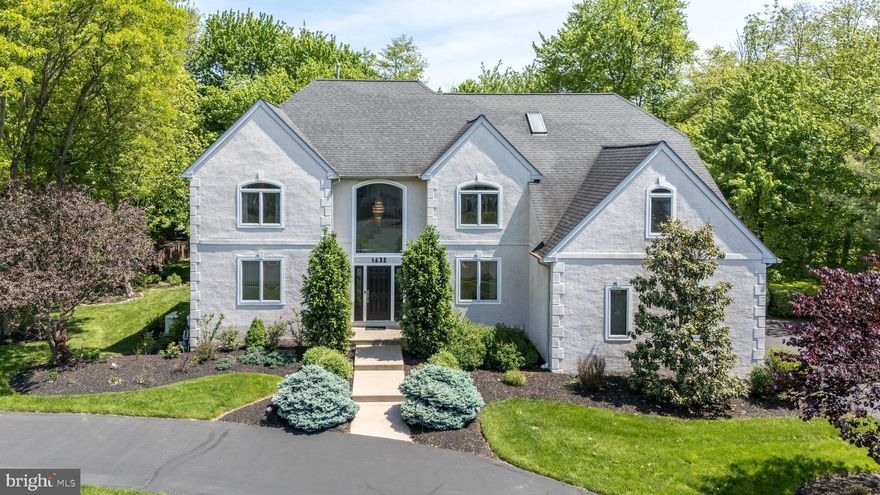 Welcome to this marvelous custom built, 4 Bedroom, 4 Full Bath contemporary masterpiece with over 4500 sq ft of refined living space. Situated on .63 of an acre and located in Upper Dublins most prestigious “Dawesfield” community. Award winning Upper Dublin School District with state-of-the-art high school, brand new Sandy Run Middle School and desirable Jarrettown Elementary School. This exceptional home blends sleek modern design with functionality-perfect for those who appreciate space and comfort. This precious gem showcases many upgrades including: water heater (2024), 2 HVAC systems with Nest Thermostats (1-2022), roof (2016), 3 tiered Timber Tech Deck (2013), Kitchen (2012), 2 Bathrooms (2013-2011), 2 Fireplaces, dual staircases, whole house Generac Generator, Anderson Windows, custom blinds, water softener, recessed lights, upgraded millwork, cathedral vaulted ceilings, skylights, fitted closets, Finished Daylight Basement and 3 Car Garage. You will surely be impressed with the crescent driveway making it easy for entry and exit. A new (2023) gleaming black front door with sidelights welcomes you into the gracious 2 story sunlit Foyer with opulent chandelier. To the right you will find a handsome Office with built-ins. To the left is a huge room which is currently being used as a Dining Room. Ideal for holiday dinners and large gatherings. Privately located off the Dining Room is the 2nd Office with double window. The heart of the home is the massive gourmet Kitchen boasting a Subzero refrigerator, Kitchen Aid double wall oven with convection, Kitchen Aid 5 burner cooktop, trash compactor, granite countertops, glass tile backsplash, center island (seats 4) with prep sink, cabinetry and beverage center, Breakfast Room with sliding glass doors lead to the Deck where you can enjoy your morning coffee and peaceful view. The Kitchen overlooks the comfortable Great Room with cathedral/vaulted ceiling and gas Marble Fireplace. A terrific Full Bath with shower is ideal for guests and aging family members. The Laundry area with included, full size stackable washer and dryer completes the main level. Ascend up to the 2nd level where you can escape to the luxurious Owners Suite with floor to ceiling gas Marble Fireplace, walk-in closet and custom Luminette Blinds. Owners spa-inspired Bathroom with quartz topped double sink vanity and soaking tub. Bedroom 2 is huge with 2 closets and 2 storage areas and shares a Jack n’Jill Bath with Bedroom 3. Bedroom 3 features a double window and walk-in closet. Bedroom 4 is an En-suite with a tub/shower. The Daylight Basement showcases 3 Finished rooms-perfect as Game/Media Room, Fitness, Au pair or In-Law Suite. The Basement includes 2 unfinished rooms suitable for plenty of storage. The 3 car Garage features 3 transmitters, utility sink, workbench and shelving. Enjoy seamless outdoor living with a Deck that provides an inviting extension of the home overlooking mature trees and professionally landscaped yard. Perfect for your summer barbecuing with friends and family! Your future backyard oasis awaits with so many possibilities; imagine a sparkling pool with built-in spa, outdoor Kitchen, swing set, trampoline and a game of volleyball to complete your outdoor paradise! Walk to shops and restaurants at the Promenade at Upper Dublin including Sprouts Market, HomeGoods, Turning Point and Starbucks! Splendidly situated for your morning walk for coffee or brunch or picking up dinner! This wonderful home is conveniently located to PA Turnpike, rtes 476, 276, 63, 152, 309, 611, Septa Train Stations at Ft Washington and Ambler. Close to schools, Mondauk Park, Fitness Centers, swim and country clubs, Temple University Ambler Campus, downtown revitalized Ambler with cafes and playhouse. This magnificent home offers a sensational flow and fantastic entertaining capacity. Rare opportunity to own a home in this spectacular Upper Dublin Community! 1 year HSA warranty included to the ecstatic buyers!