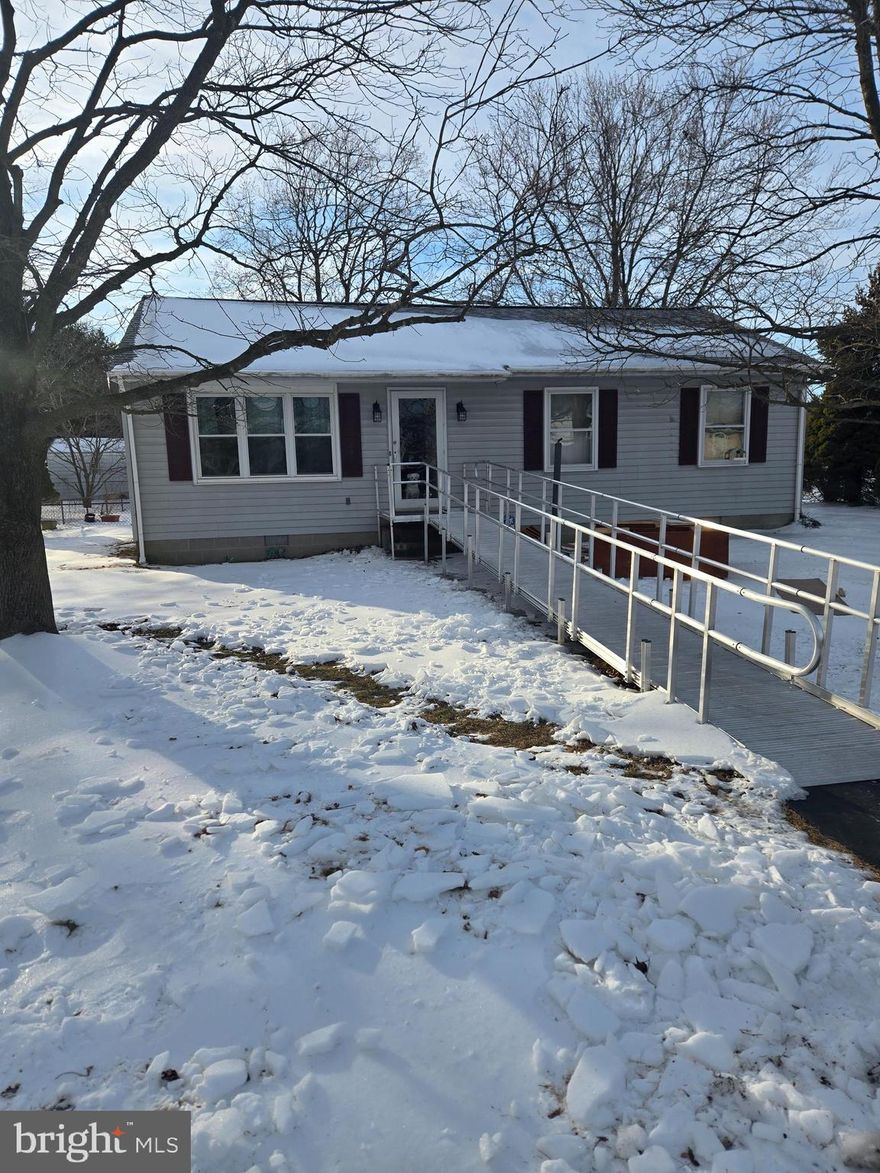 First time on the market.  This 3 bedroom, 1 bath rancher has been lovingly cared for by the original owners. Fully whole house fan, pull down attic and large pantry.  Sit on the screened back porch and enjoy the summer breezes or have a nice firepit going in the fully fenced rear yard.  Two off-street driveways and one shed.  Close to Cambridge, Easton and Seaford.